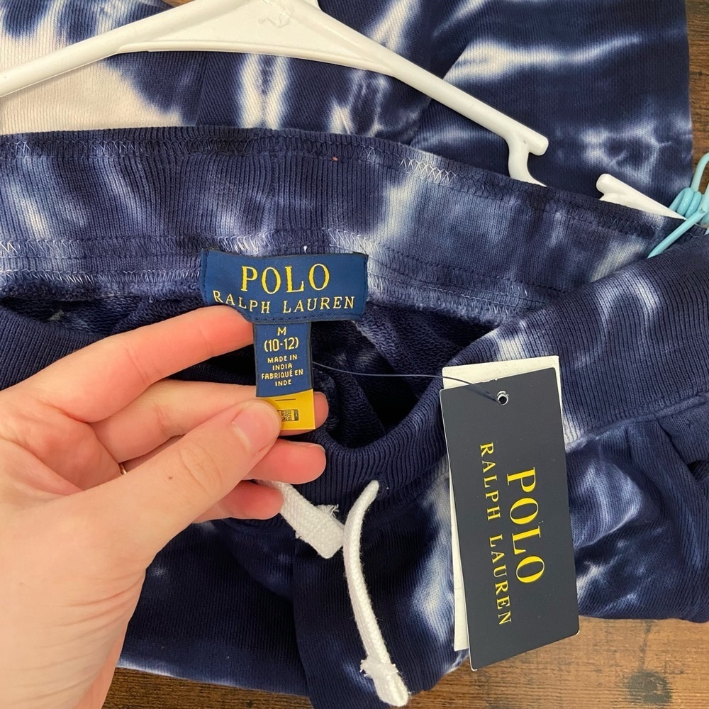 NWT | Polo Ralph Lauren boy’s tie dye shorts — medium - Picture 5 of 6
